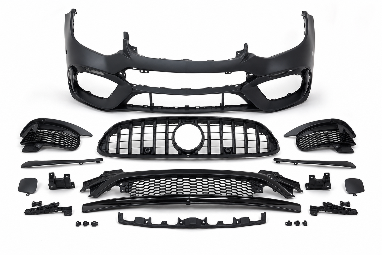 2022–2026 Mercedes C-Class (W206) C63-Style Front Bumper Conversion Kit